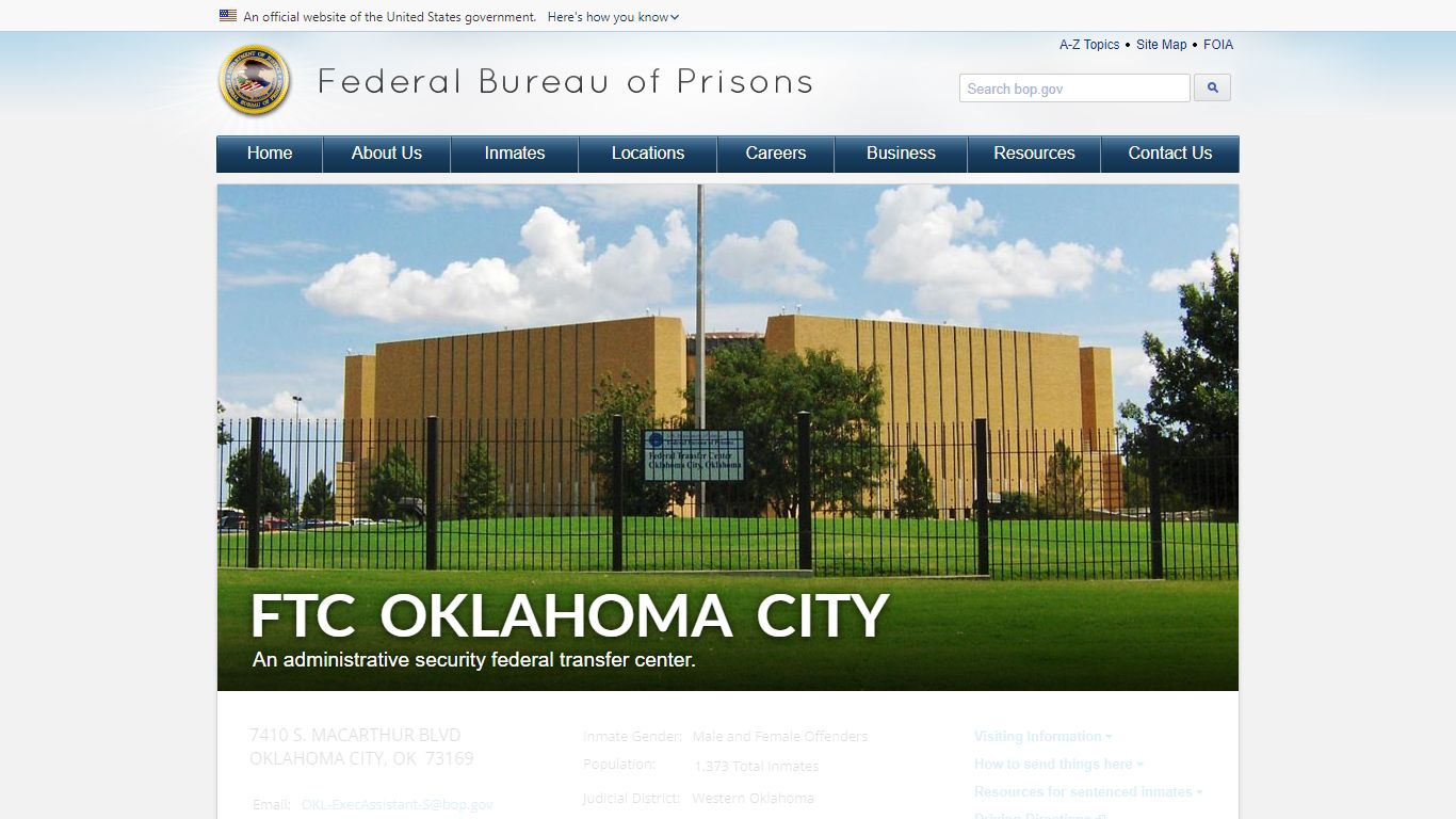 FTC Oklahoma City - BOP